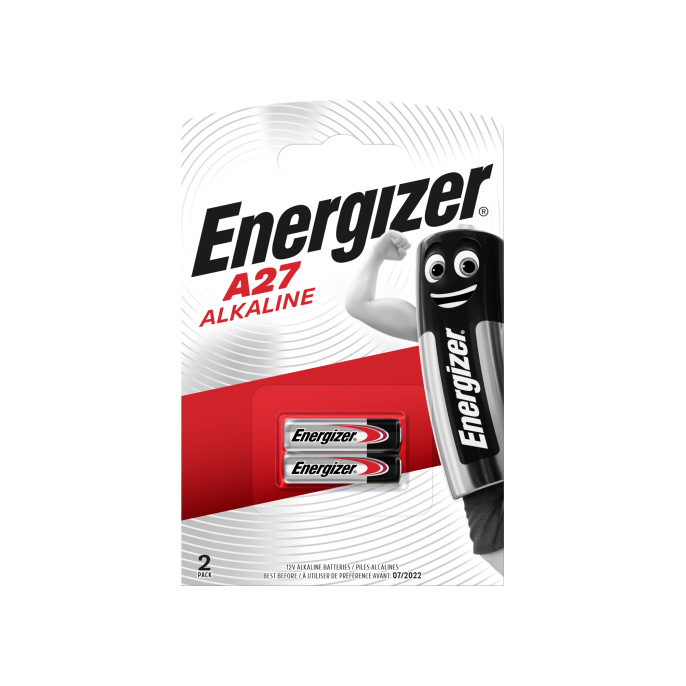 Energizer A27 Alkaline Batterij 12 V (pak 10 x 2 stuks)