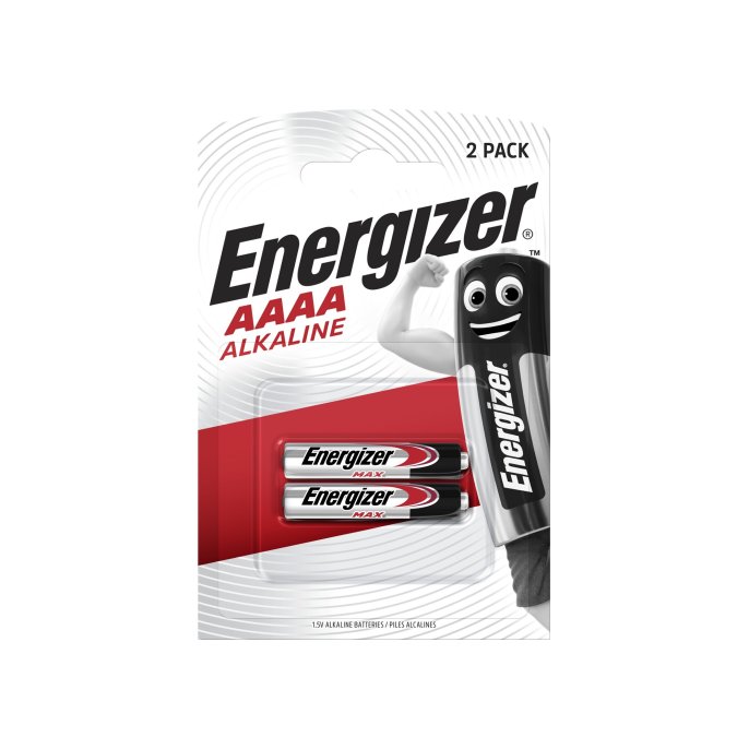 Energizer AAAA Batterij 1.5 V (pak 2 stuks)