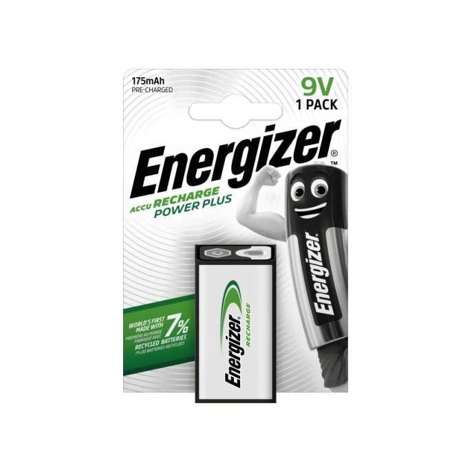 Energizer Batterij oplaadbaar 9V TR7