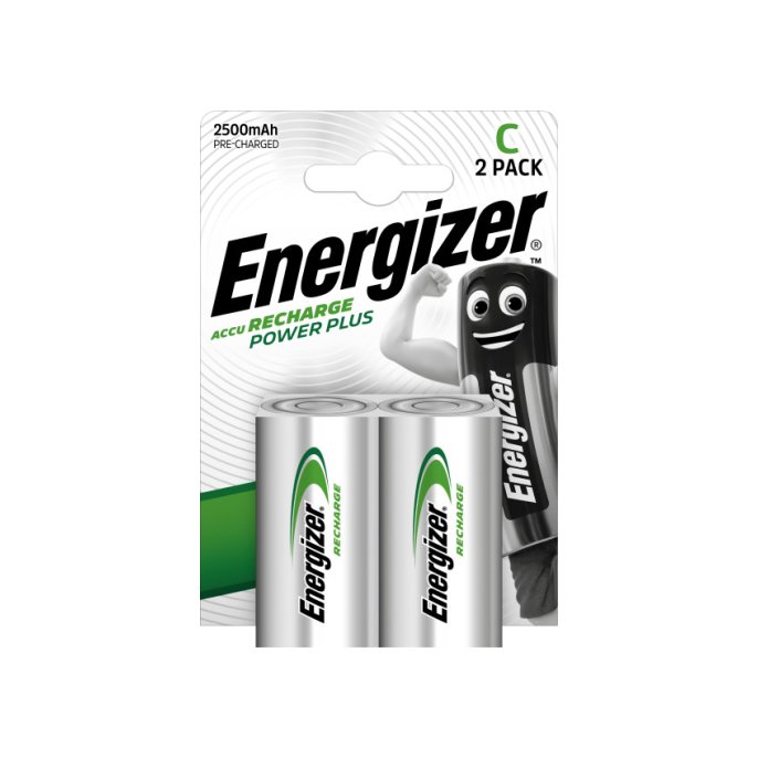 Energizer Batterij oplaadbaar C HR14 (pak 2 stuks)