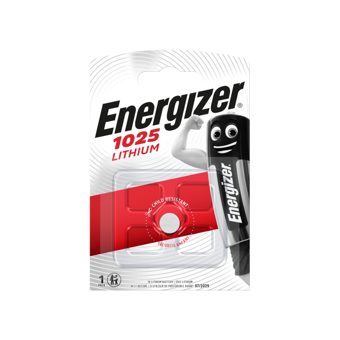 Energizer CR1025 Knoopcel Batterij diameter 10 mm 3 V