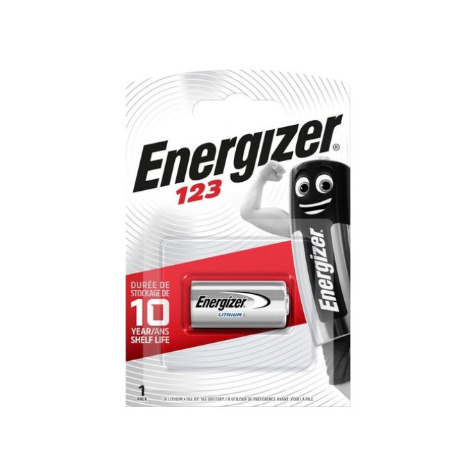 Energizer CR123 Lithium Batterij 3 V