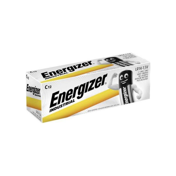 Energizer Industrial C Batterij 1.5 V (pak 12 stuks)