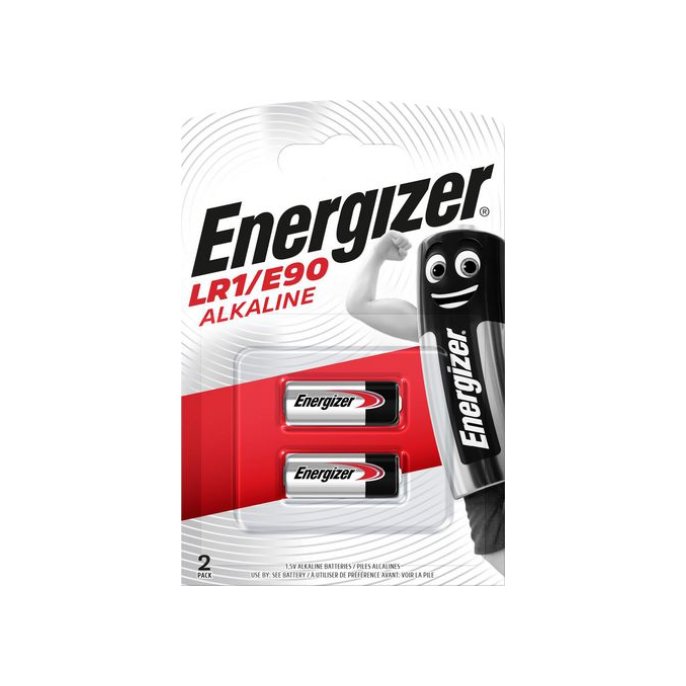 Energizer LR1/E90 Alkaline Batterij 1.5 V (pak 2 stuks)