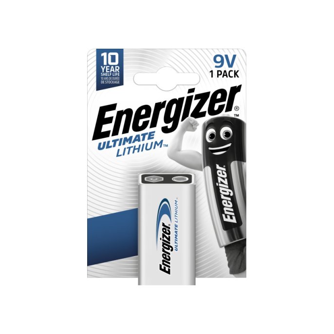 Energizer Lithium Batterij 9 V