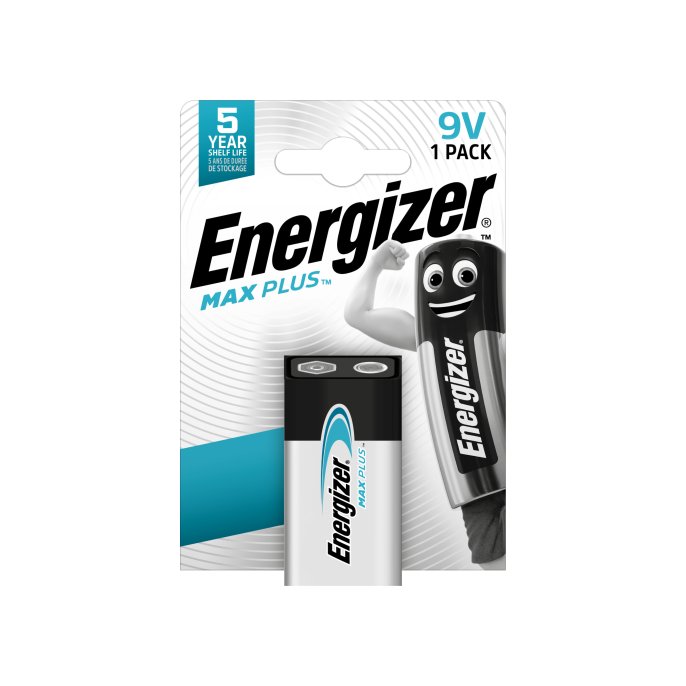 Energizer Max Plus 9V Batterij