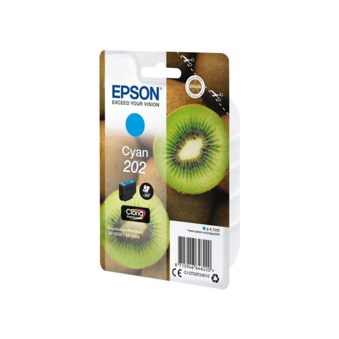 Epson 202 Inktcartridge Cyaan