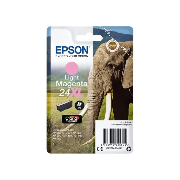 Epson 24XL Inktcartridge Licht magenta