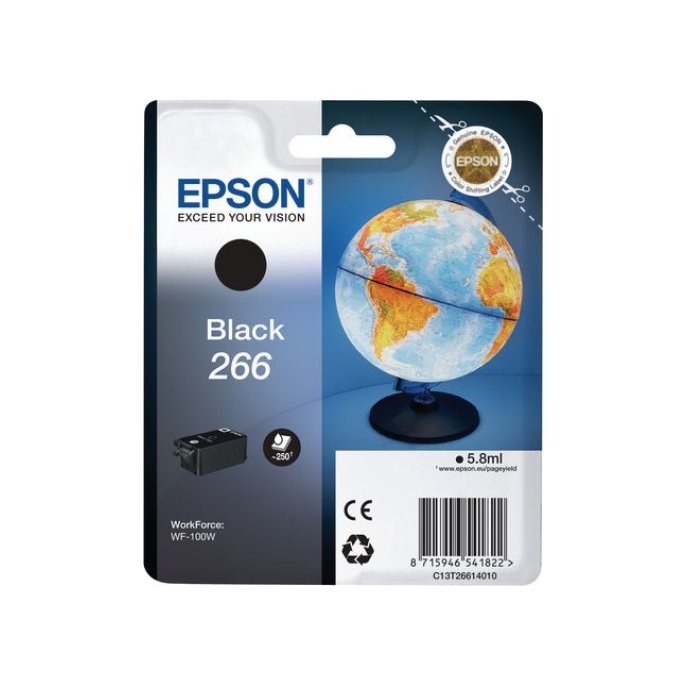 Epson 266 Inktcartridge Zwart