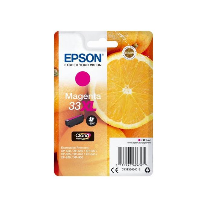 Epson 33XL Inktcartridge Magenta