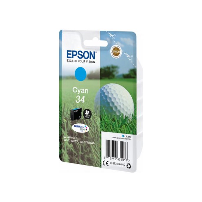 Epson 34 Inktcartridge Cyaan