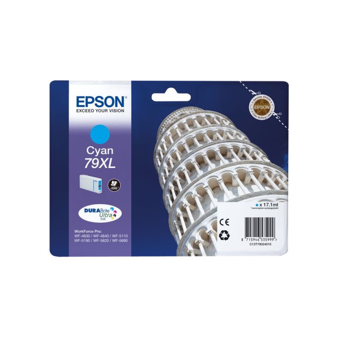 Epson 79XL Inktcartridge Cyaan