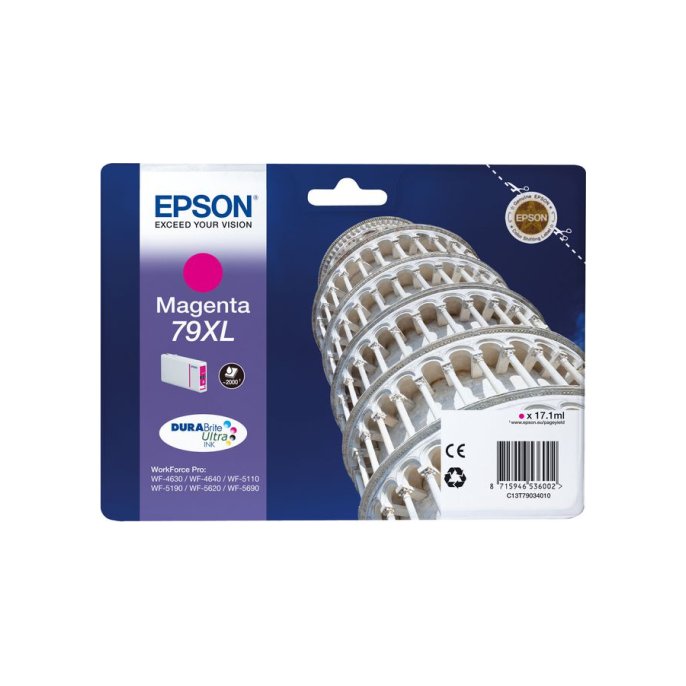 Epson 79XL Inktcartridge Hoog Capaciteit Magenta