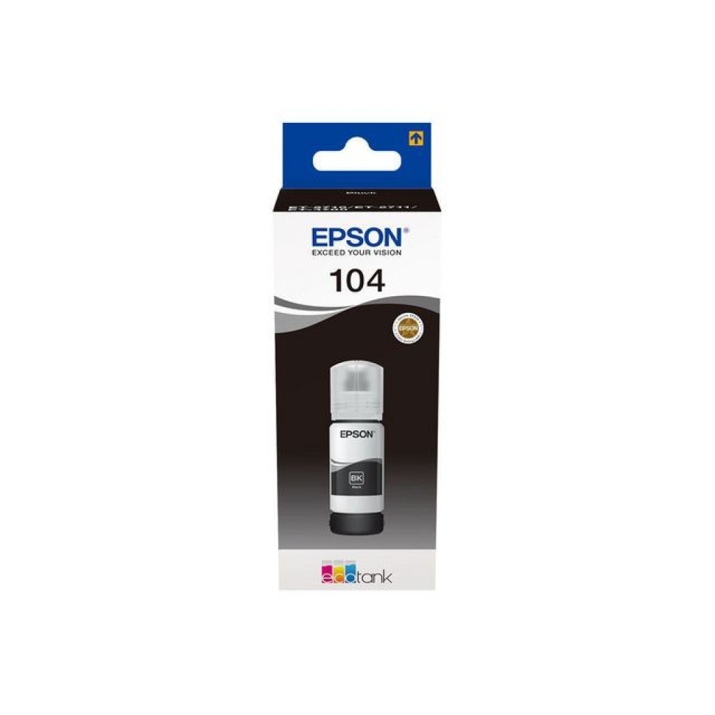 Epson Ecotank 104 Inktcartridge Zwart Office1 Kantoorartikelen 0655