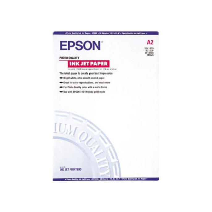 Epson Inkjetpapier 720 dpi A2 (pak 30 vel)