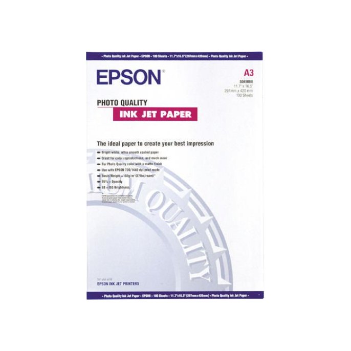 Epson Photo Quality mat gecoat papier (pak 100 vel)