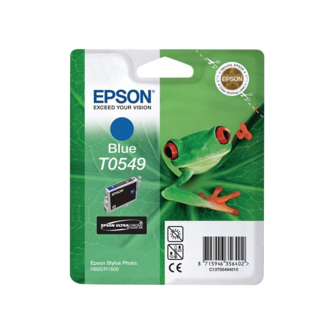 Epson T0549 Inktcartridge Blauw