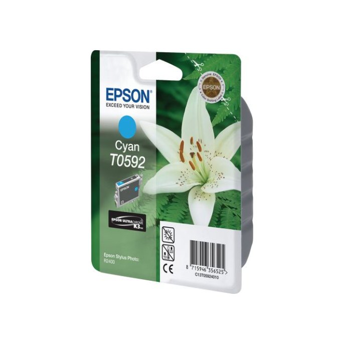 Epson T0592 Inktcartridge Cyaan