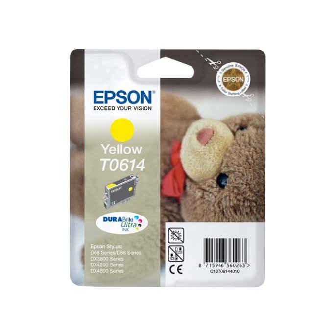 Epson T0614 Inktcartridge Geel