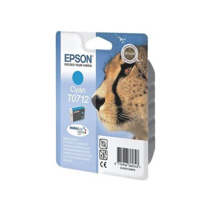 Epson T07124012 Inktcartridge Cyaan