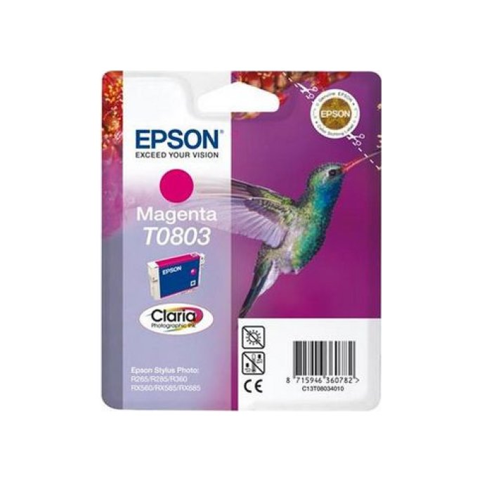 Epson T0803 Inktcartridge Magenta