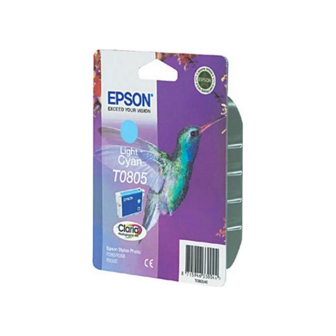 Epson T0805 Inktcartridge Licht cyaan