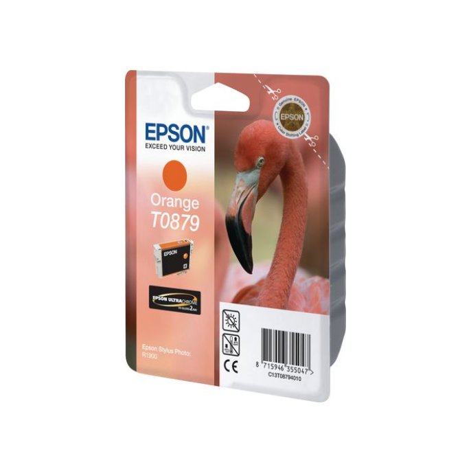 Epson T0879 Inktcartridge Oranje