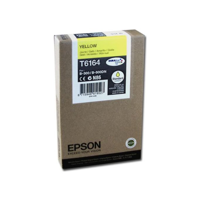 Epson T6164 Inktcartridge Hoog Capaciteit Geel