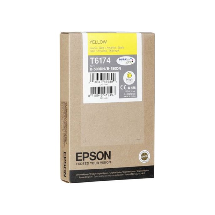 Epson T6174 Inktcartridge Geel