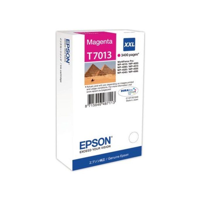 Epson T7013 Inktcartridge Magenta