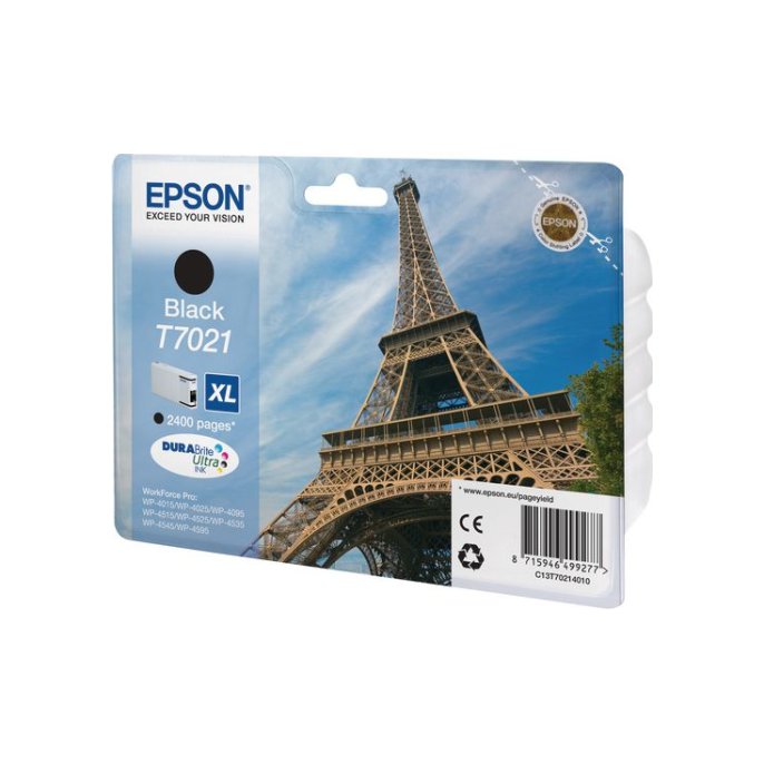 Epson T7021 Inktcartridge Zwart