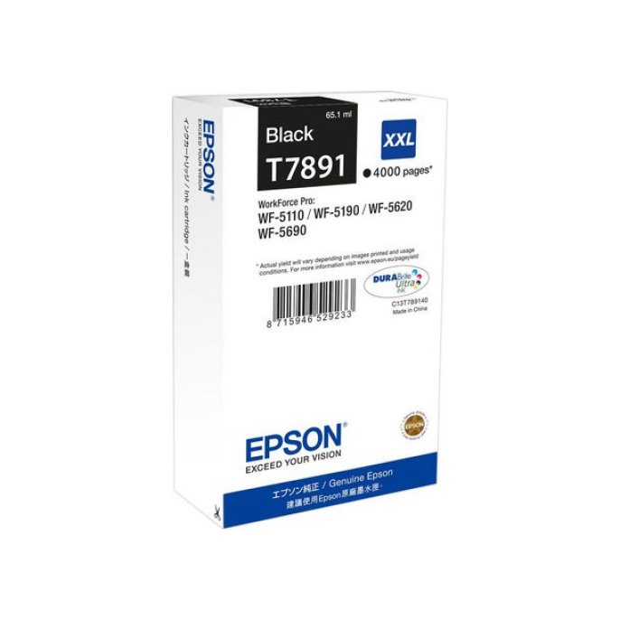 Epson T7891 Inktcartridge Zwart