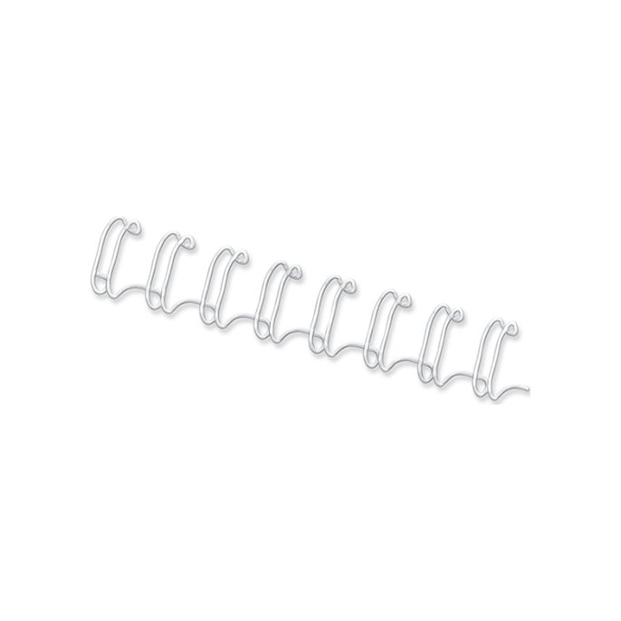 FELLOWES Draadrug 34-rings 3: 1 6mm wit doos 100 cap 21-35 vel (doos 100 stuks)