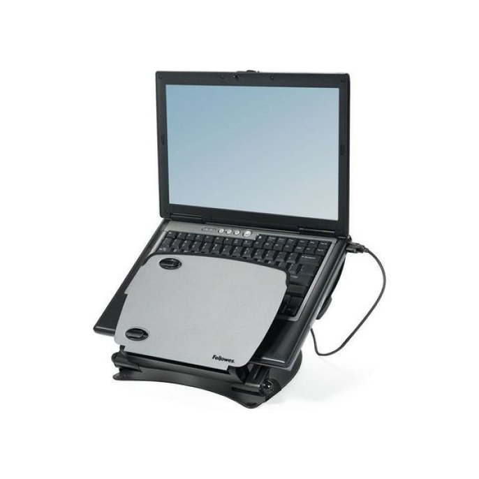 FELLOWES Laptop werkstation Professional Series™ metaal zwart/zilver