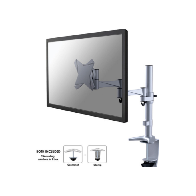 FPMA-D1330SILVER verstelbare monitorarm