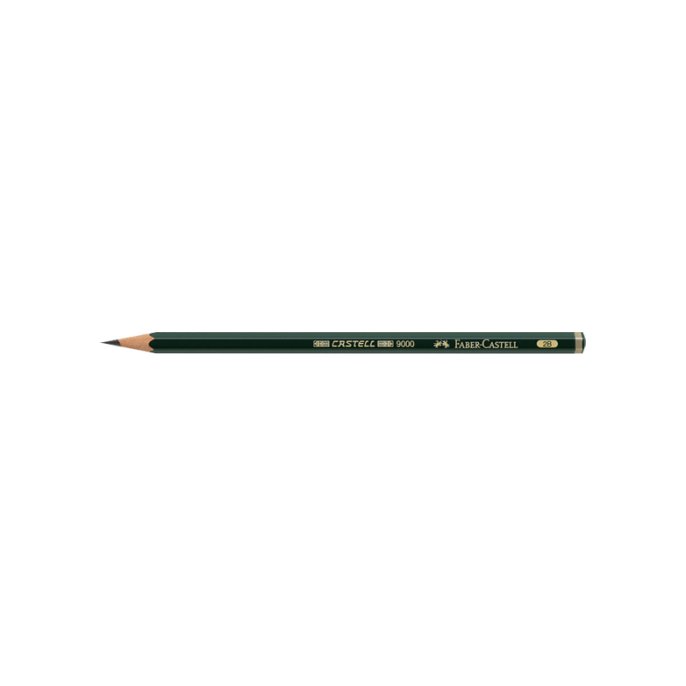 Faber-Castell 9000 potlood 2B (pak 12 stuks)