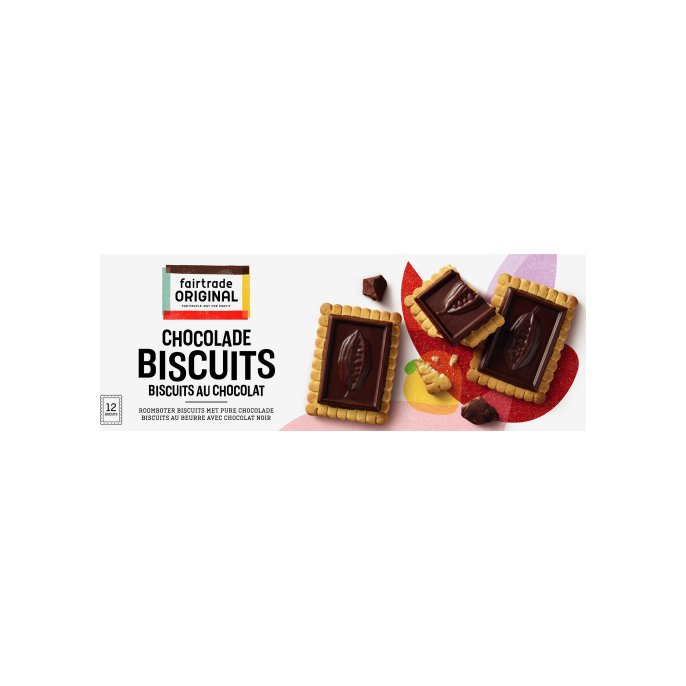 Fairtrade Original Chocolade Biscuits Puur