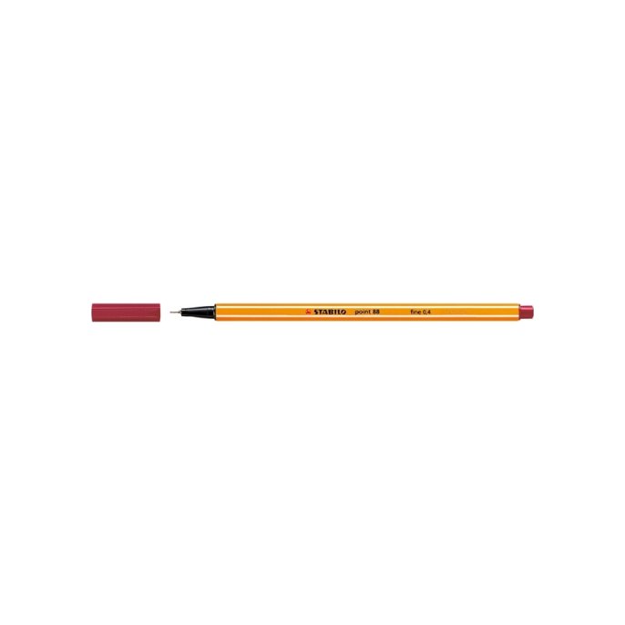 Fineliner Stabilo point 88 0.4 karm/10