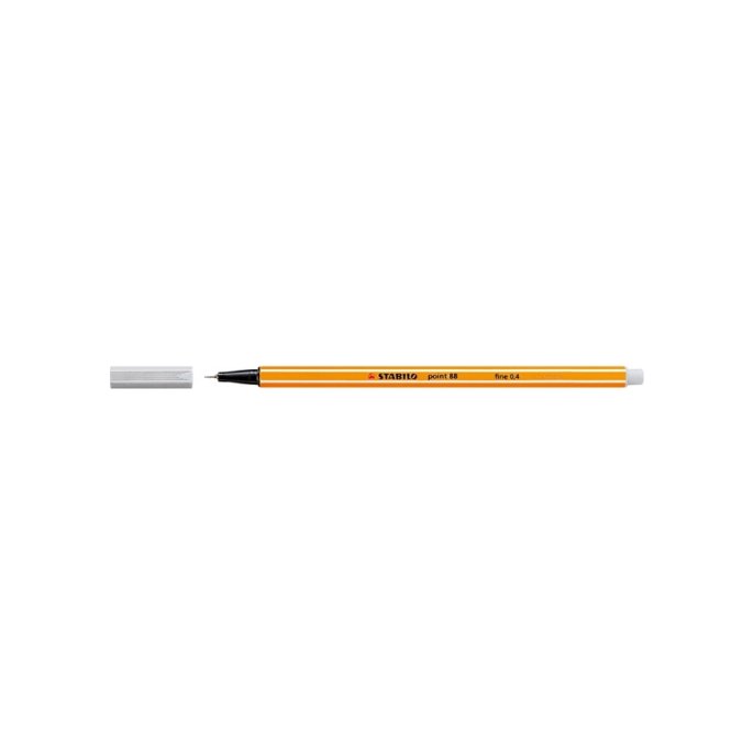 Fineliner Stabilo point 88 0.4 l.gs/d10