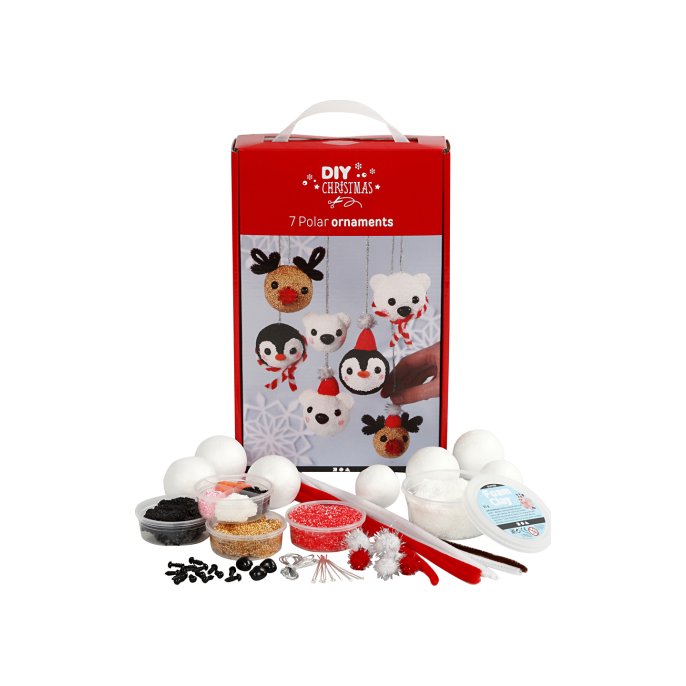 Foam Clay Materialenset FC Kerst 7 polar ornament