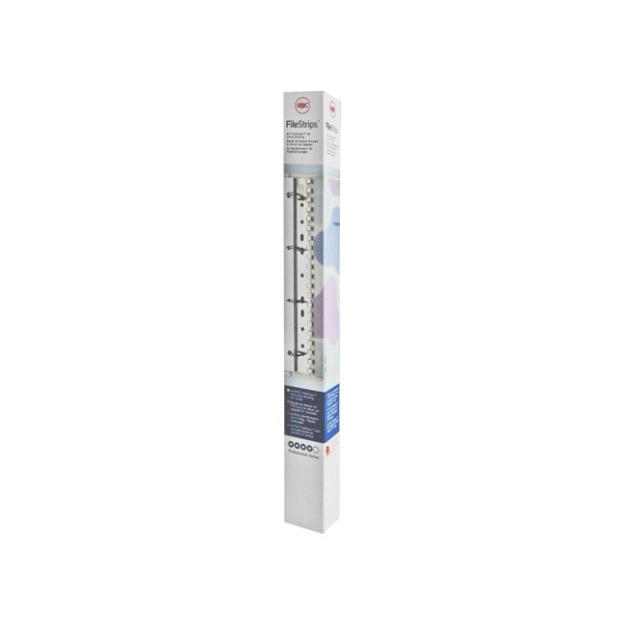 GBC FileStrip voor WireBind en ClickBind 34-gaats PVC Transparant (pak 100 stuks)