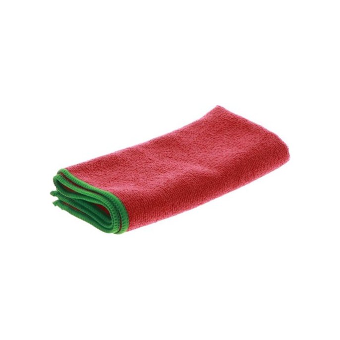 GREENSPEED Element Microvezeldoek. 40 x 40 cm. Rood (pak 10 stuks)