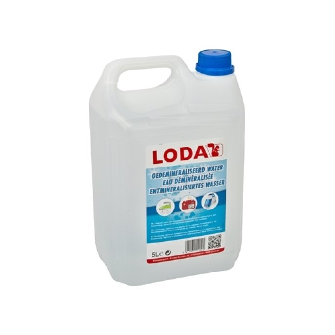 Gedemineraliseerd Water 5 liter Jerrycan (fles 5 liter)