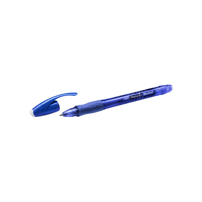 Gelpen Bic Gelocity Illusion blauw/ds12