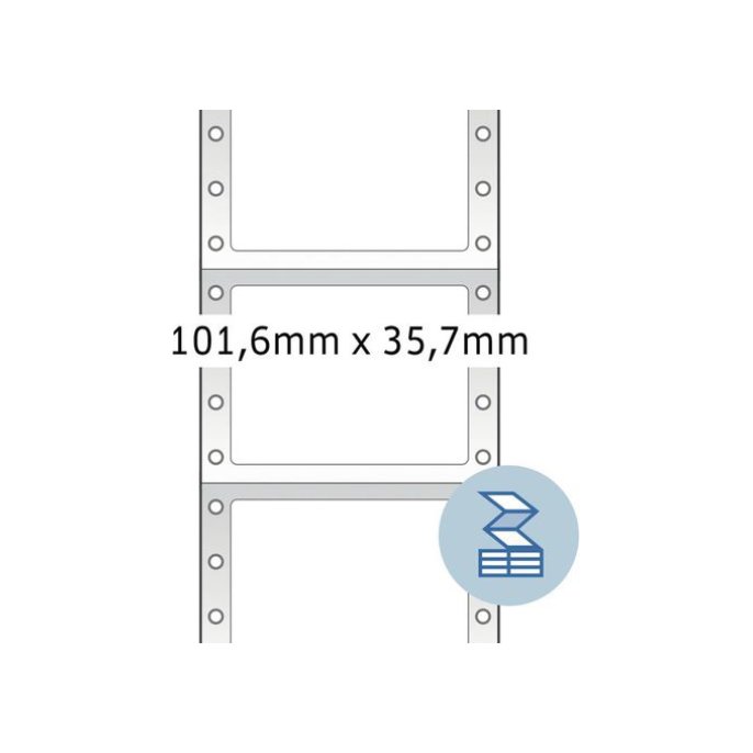 HERMA Computeretiketten 1016x357 mm 1-baan (pak 4000 stuks)