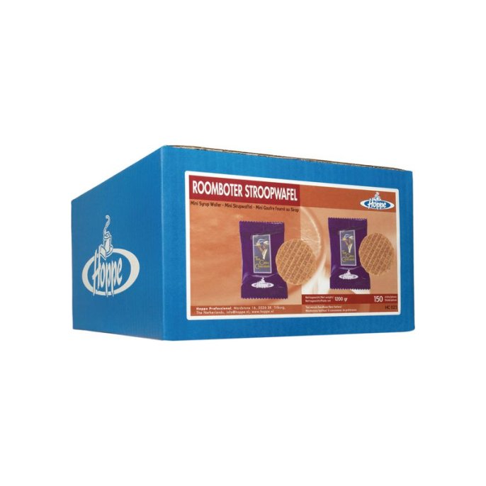 HOPPE Koekjes Roomboter stroopwafel (doos 150 stuks)