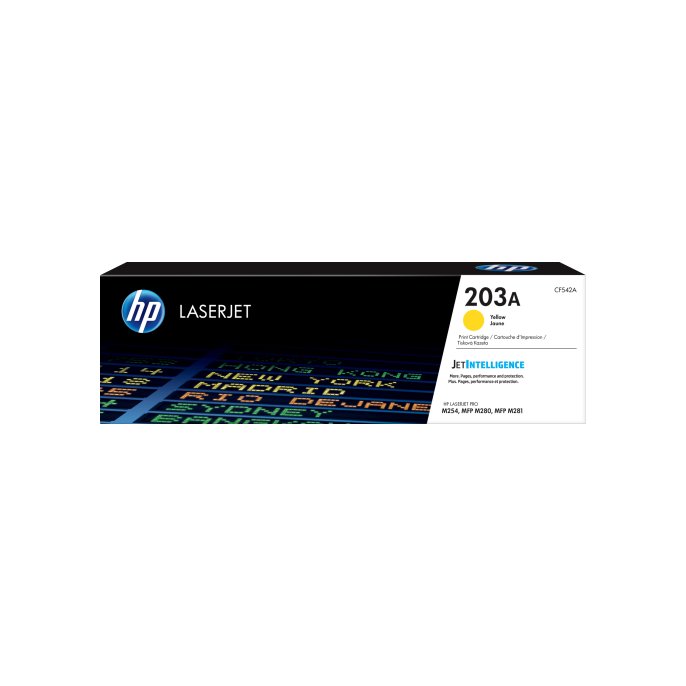 HP 203A Toner Geel