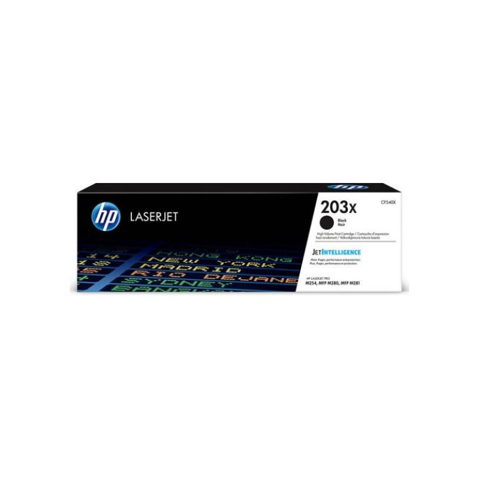 HP 203X Toner Hoog Capaciteit Zwart