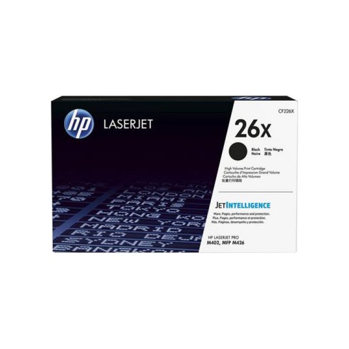 HP 26X Toner Hoog Rendement Zwart