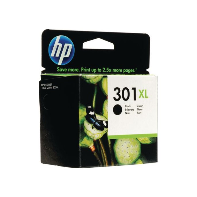 HP 301XL Inktcartridge Zwart